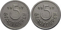 Europa 5 pfennig Notgeld (Emergency money) - Iron 1916, Duren, Germany -