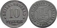 Europa 10 pfennig Notgeld (Emergency money) - zinc 1918, Northeim, Germany -