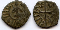 Mittelalter bronze Crude imitative kardez, Levon III , Cilician Armenia -