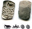 Antike Extremely rare type! Silver punchmarked 1/2 karshapana from Cheitya Janapada, ca -