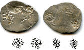 Antike HUGE! Large silver vimshatika (42-manas) from Kashi Janapada, period of occupati -