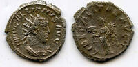 Antike antoninianus Silver of Gallienus , Antioch or Samosata mint, Roman E -