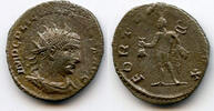 Antike antoninianus Silver of Valerian , Asian mint, Roman Empire - FORTVNA -