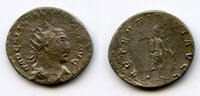 Antike antoninianus Silver of Valerian , Asian mint (Antioch?), Roman Empir -