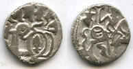 Mittelalter Silver jital, unknown Islamic post-Shahi issue from North-Western India, ca.1050 -