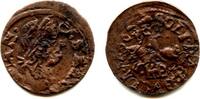 Europa solidus Nice copper 1664, Johann II Casimir (1648-68), Polish-Lithuanian Common