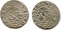 Europa shilling Scarce silver of Bishop Johannes VI Bey of Tartu, Dorpat, B -
