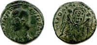 Antike centenionalis Extremely rare! Left-facing barbarous of Magnentius , -