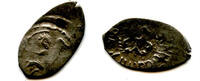 Europa denga Rare type! Silver of Grand Duke Ivan III Vasilyevich , Moscow m -