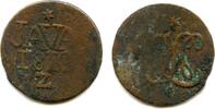 Europa duit Copper Louis Napoleon Bonaparte (1806-1810), Java, 1810, Dutch East Indies -