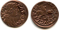 solidus 1648-16 Europa Nice copper   (schilling or szelag) dated 1665, Johann II Casimir (1648-16 