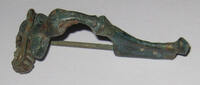 Antike bronze Early Roman fibula, Kräftig type, Roman Empire, ca.1st-2nd century AD -