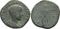 Antike AE Sestertius of Gordian III (138-244 AD), Rome Mint, Roman Empire - VIRTVS -