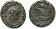 Antike Follis of Crispus , BEATA TRANQVILITAS, Lyon, Roman Empire -