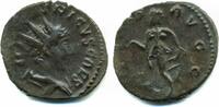 Antike Bronze antoninianus of Tetricus II as Caesar , SPES AVGG, Gallo-Roma -