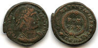 Antike follis Scarce VOT XXX of Constantine I , Heraclea mint, Roman Empire -