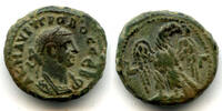 Antike Potin tetradrachm of Emperor Probus , Alexandria mint, Roman Empire -
