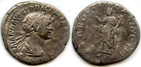 Antike denarius Silver Trajan (98-117 CE), Rome mint, Roman Empire (RIC 172) -