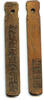 Weltmünzen token Authentic bamboo (bamboo tally), c.1870-1940, South-Eastern China -