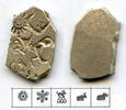 Antike AR karshapana, Mahapadma Nanda period (ca.345-323 BC), Magadha, India (G/H 416) -