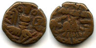 Mittelalter Bronze stater of Queen Didda Rani , Kashmir Kingdom, India -
