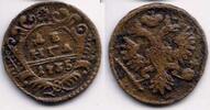 Europa 1/2 kopek Denga ( ), Anna, 1735, Russia -