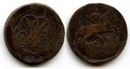 Europa Copper kopek of Elizabeth (1741-1762), mintless type, 1761 AD, Russia -