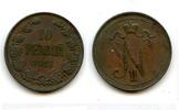 Europa 10 pennia Copper Nicholas II (1894-1917), 1914, Finland under Russian Empire -