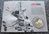 James Bond 007 2 Pounds + Stamps in SET 2020 PROOF