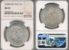 Italy 5 Lire Victor Emmanuel II -