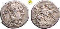 Römische Republik Denar C. Servilius Vatia - -
