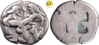 Thrakien - Thasos Stater Beautiful archaic style, -