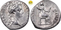 Römisches Kaiserreich Denar Tiberius 14-37. Tribute Penny - -