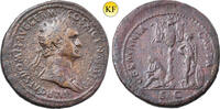 Römisches Kaiserreich Domitian, 81-96. GERMANIA CAPTA - Sesterz 85 sehr schön