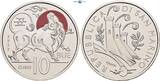 San Marino 3 x 10€ 2022 Chinesischer Tierkreis Jahr der Ratte (Maus), Jahr des Büffels & Jahr des Tigers FDC