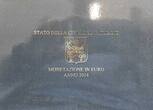 Vatikan 3,88 Euro 2014 Proof set without the 50€ gold coin FB