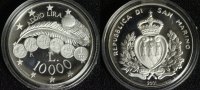 San Marino 10000 Lire Einführung des Euro - Abschied der Lira -