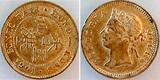 5 Cents Hong Kong 1901 AU55 NGC 8360107-002 Königin Victoria SPL
