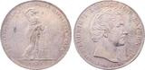 Deutschland  Bayern Geschichtstaler 1835 Hypotheken-Bank Ludwig I vz/stg Ludwig I SPL