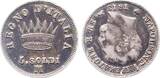 5 Soldi 1813 M, Italien Napoleone min.Rf., schöne Patina Napoleone ss/vz