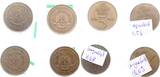 Deutschland 1969 Lot 10 x 5 Mark XX Jahre DDR diverse Gewichte magnetisierbar TTB