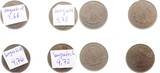 Deutschland 1969 Lot 10 x 5 Mark XX Jahre DDR diverse Gewichte magnetisierbar TTB