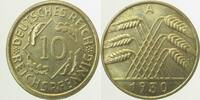 Deutschland 10 Pfennig 10 Reichspfennig 1930 A prfr/stgl J 317 -