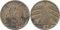 Deutschland 10 Pfennig 10 Reichspfennig 1930 J ss J 317 -