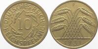 Deutschland 10 Pfennig 10 Reichspfennig 1931 F J 317 ss/vz -