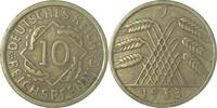Deutschland 10 Pfennig 10 Reichspfennig 1933 J ss J 317 -