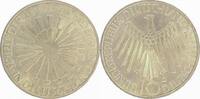 Deutschland 10 DM 10 DM 1972 D Münzzeichen doppelt J 401 bankfrisch/vorzüglich -