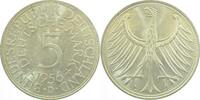 Deutschland 5 DM 5 Deutsche Mark 1956 D bankfrisch 38756D-1.2 -