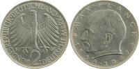 Deutschland 2 DM 2 DM Max Planck 1961F fast bfr. -