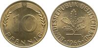 Deutschland 10 Pfennig 10 Pfennig 1966 D bfr/stgl J 383 -